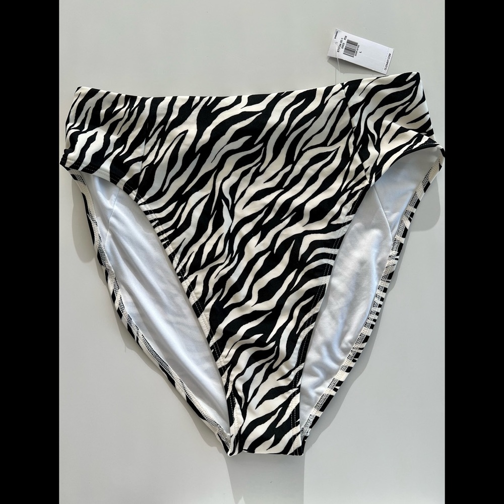 Old Navy zebra print French cut bikini bottoms